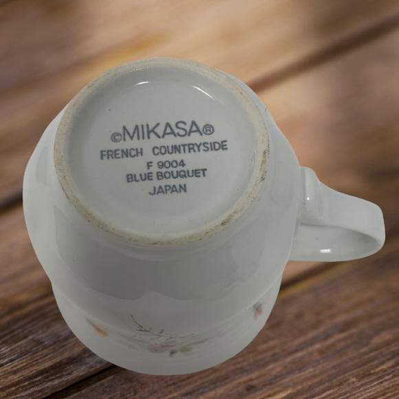 Mikasa French Countryside Blue Bouquet Floral Mugs Set of 6 – Made in Japan - Picture 7 of 7